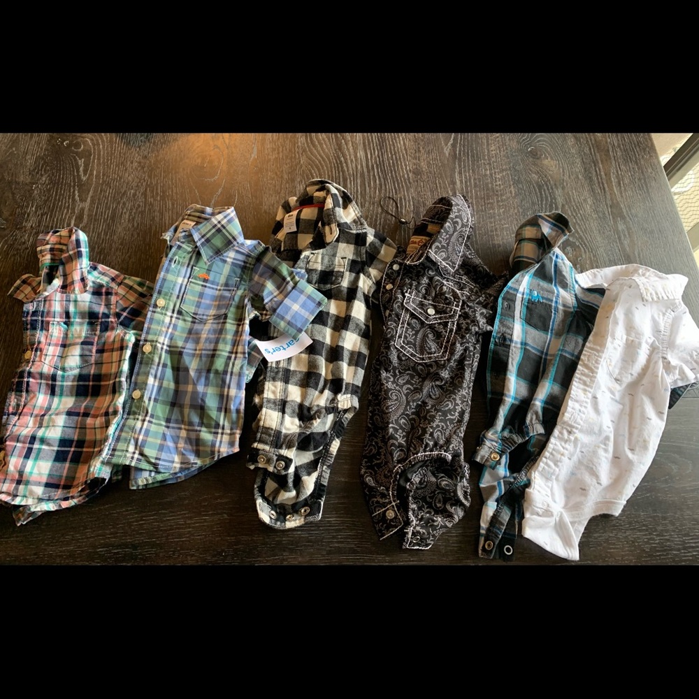 Button shirts 6 months